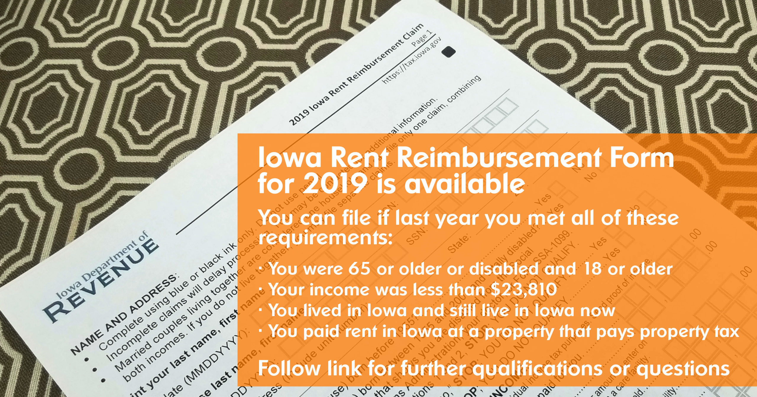 Iowa Rent Reimbursement